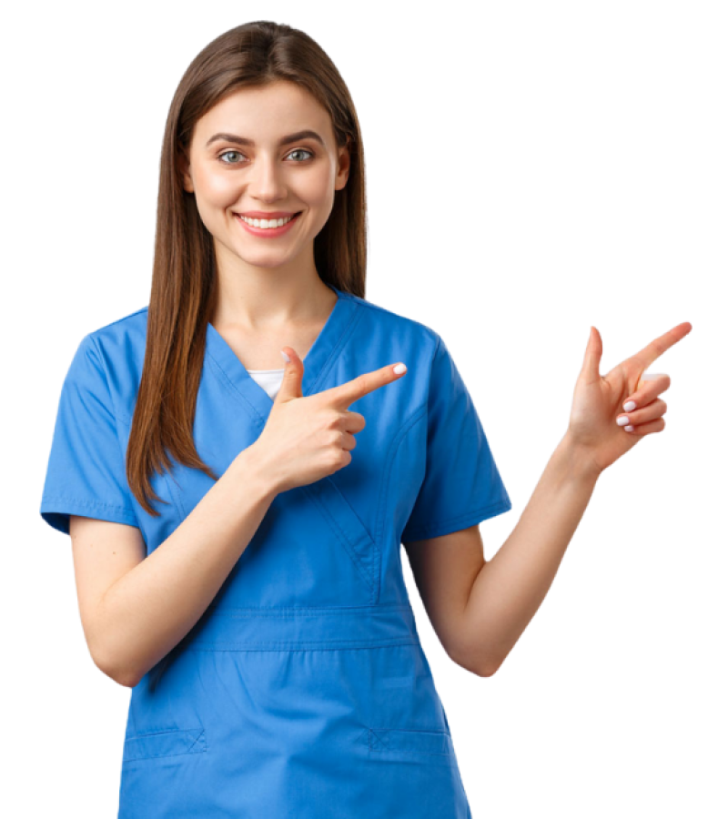Untitled-design-11.png Smiling nurse pointing to the side